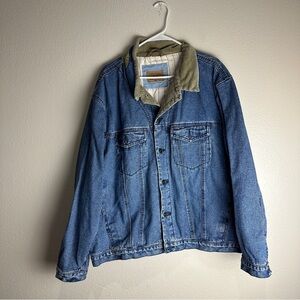 North Creek Traders Denim Jacket Size XL 80s Vintage